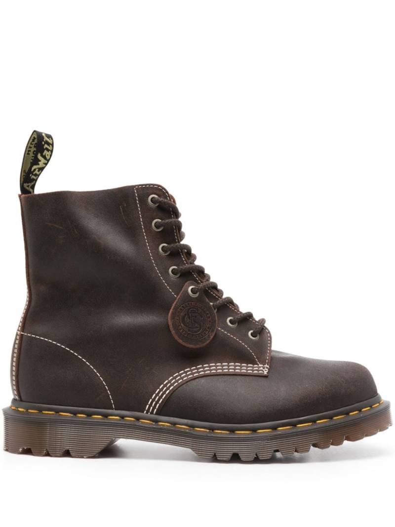 Dr. Martens 1460 Wax Commander boots - Brown von Dr. Martens