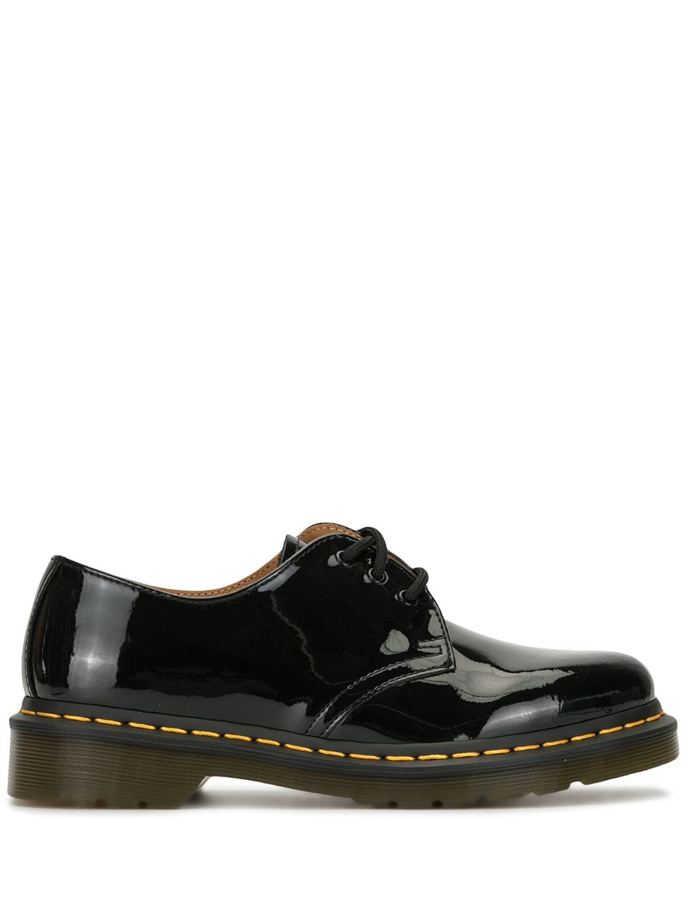 Dr. Martens 1461 patent leather shoes - Black von Dr. Martens