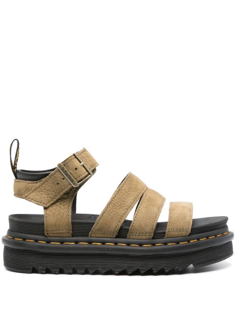 Dr. Martens Blaire leather sandals - Green von Dr. Martens