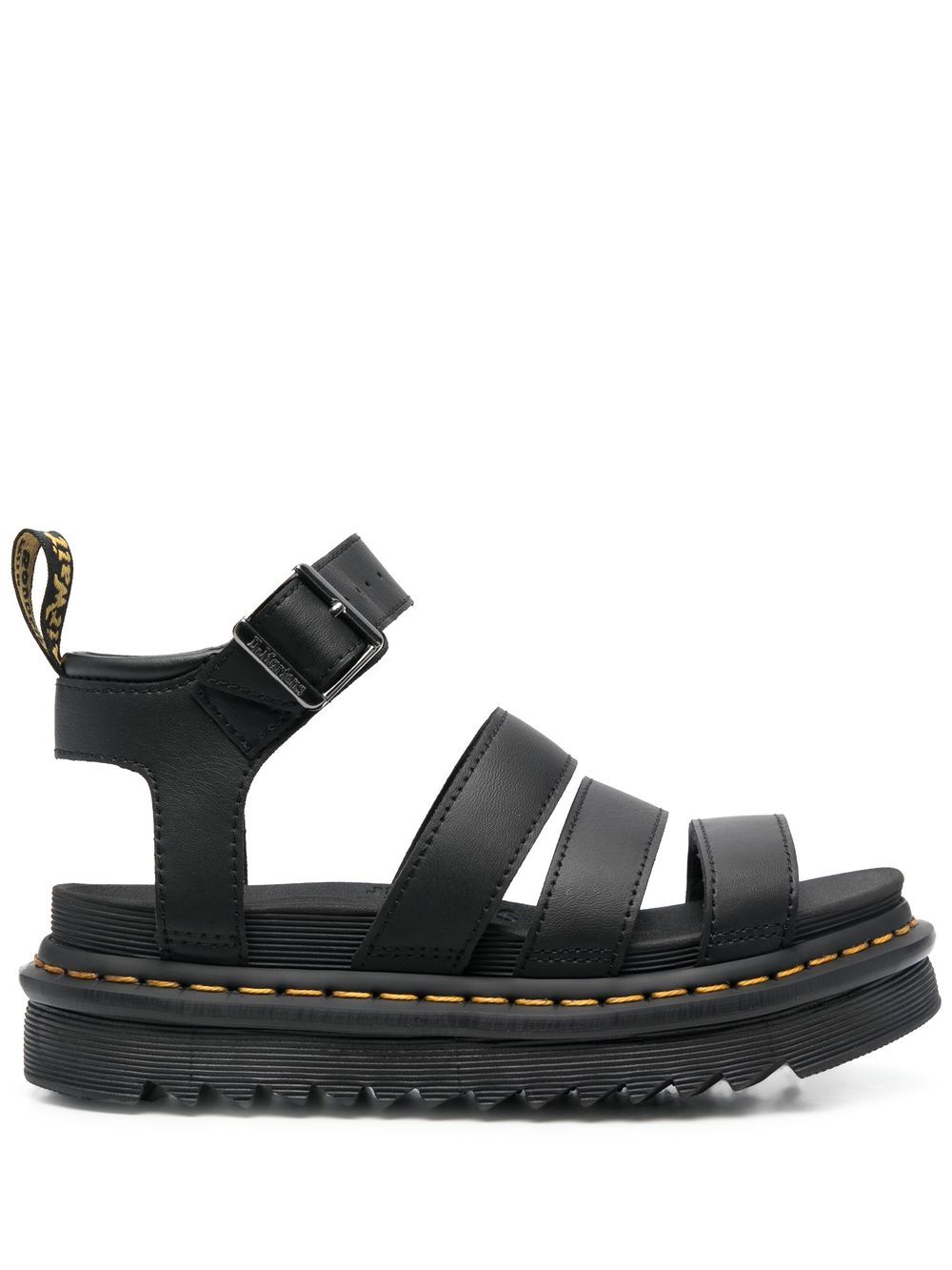 Dr. Martens Blaire open toe sandals - Black von Dr. Martens