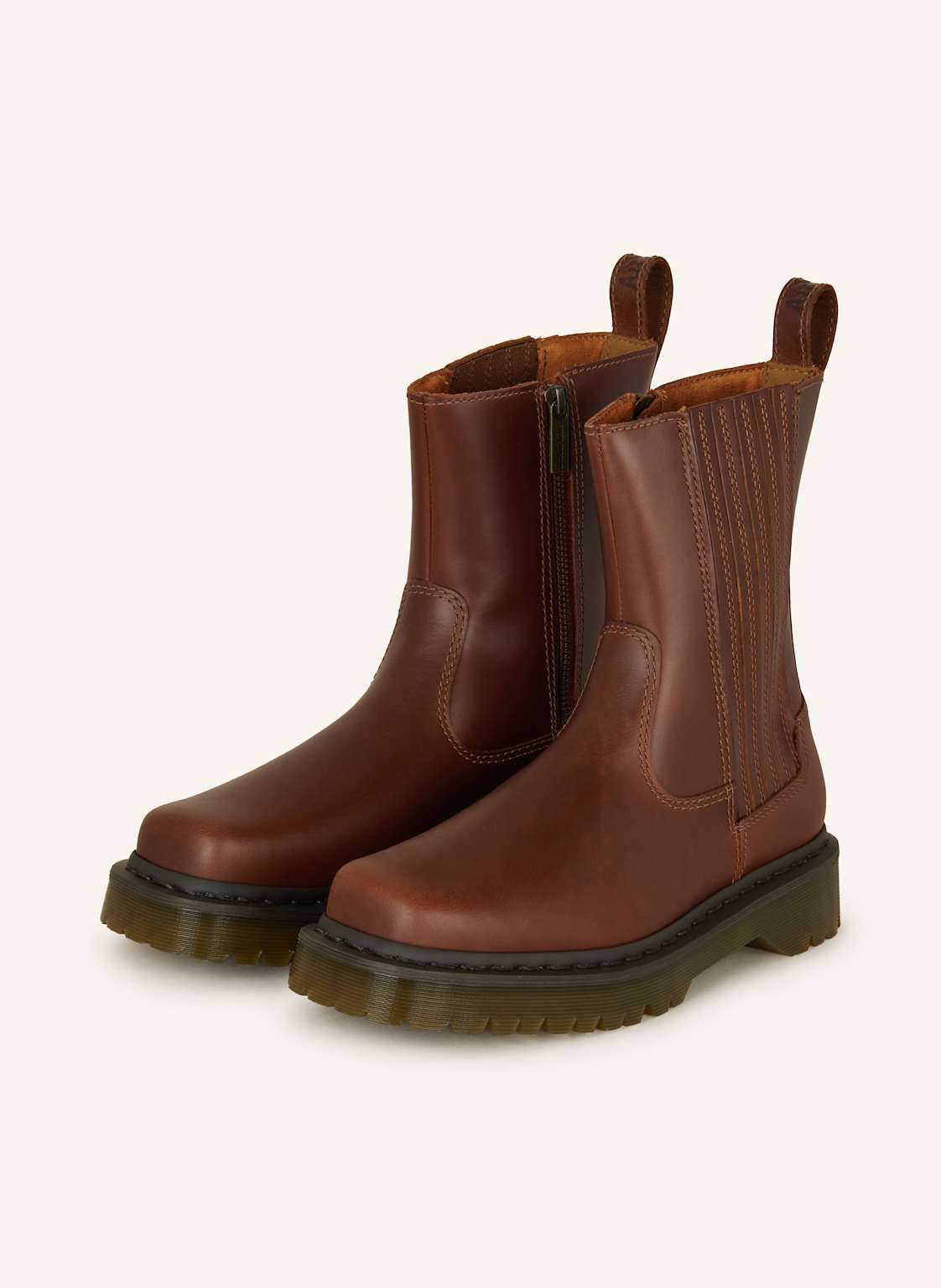 Dr. Martens Chelsea-Boots Amaayah Lo braun von Dr. Martens