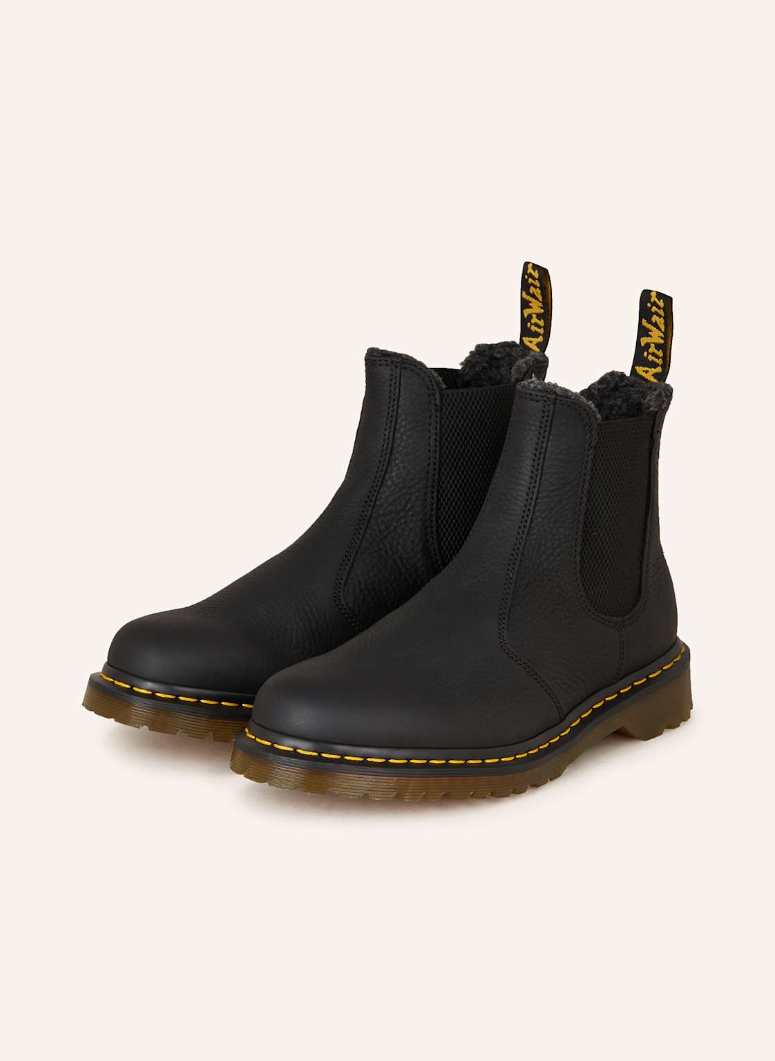 Dr. Martens Chelsea-Boots Grizzly schwarz von Dr. Martens