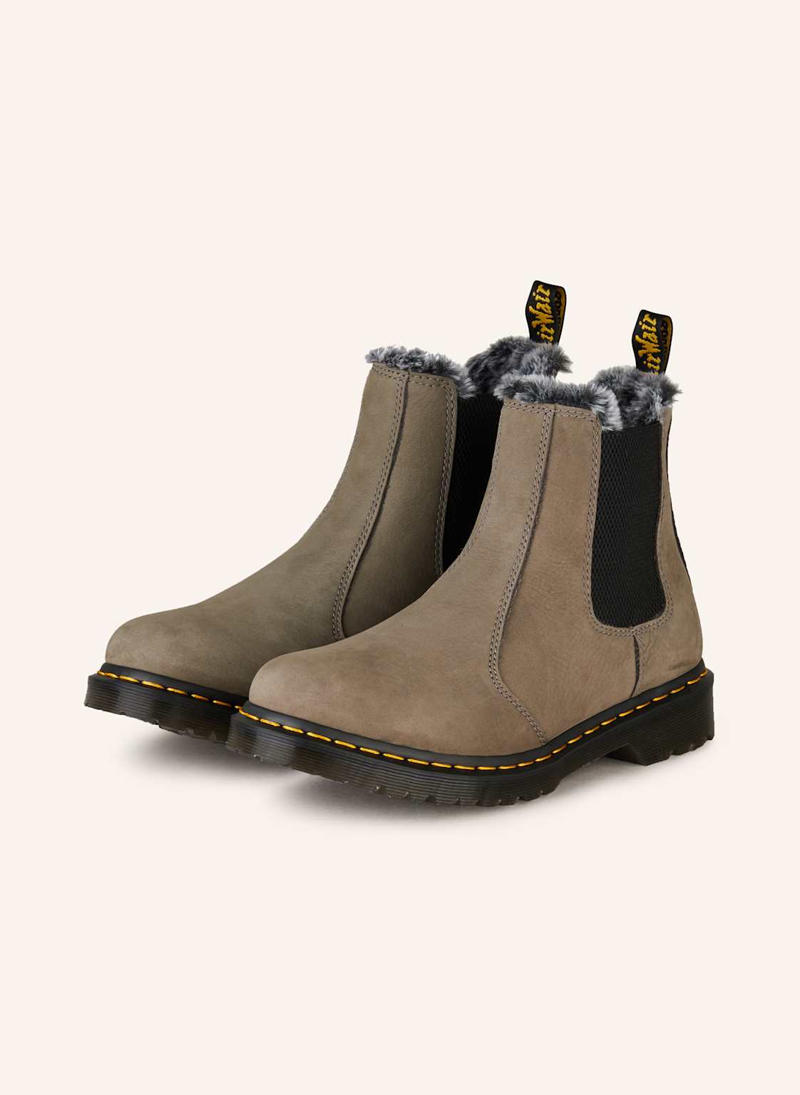 Dr. Martens Chelsea-Boots Leonore beige von Dr. Martens