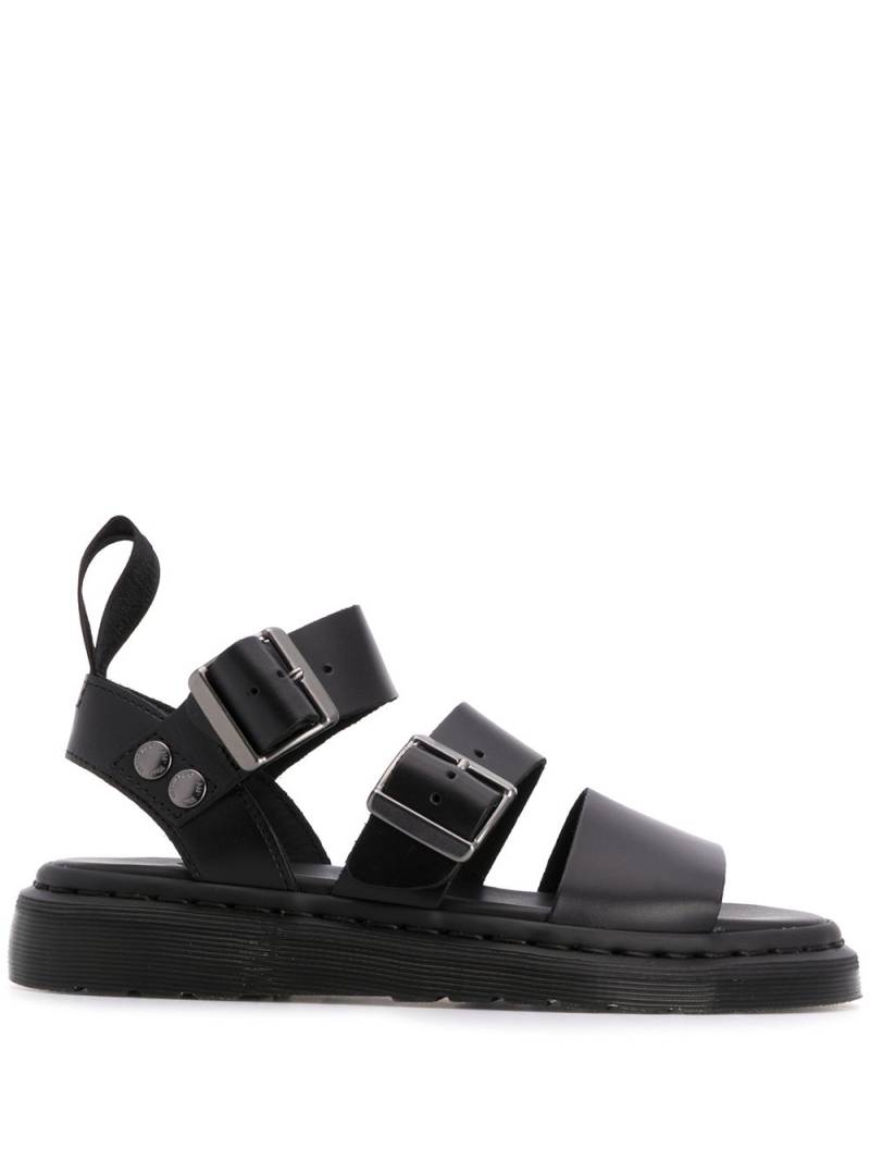 Dr. Martens Gryphon strap sandals - Black von Dr. Martens