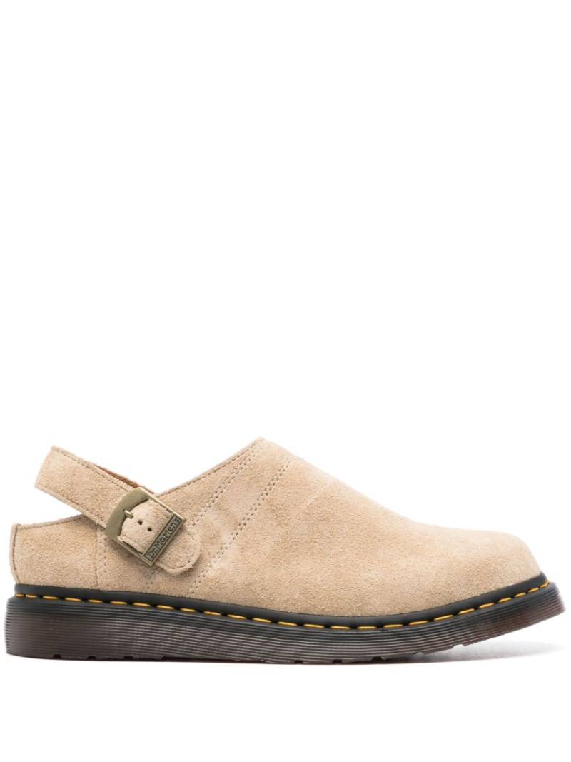 Dr. Martens Isham suede mules - Neutrals von Dr. Martens