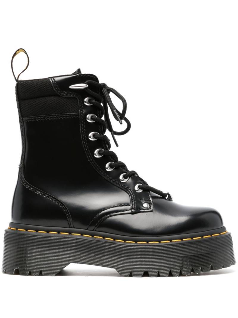 Dr. Martens Jadon leather combat boots - Black von Dr. Martens