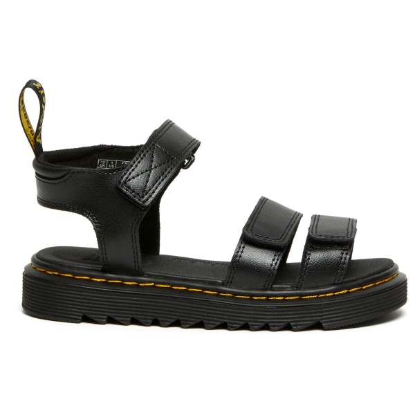Dr. Martens - Kid's Klaire T Lamper - Sandalen Gr 2 schwarz von Dr. Martens
