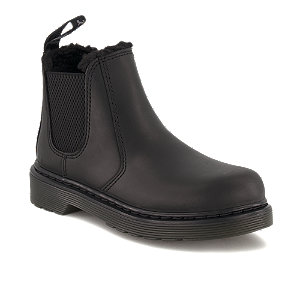 Dr. Martens Leonore Mädchen Chelsea Boot Schwarz 29-36 von Dr. Martens