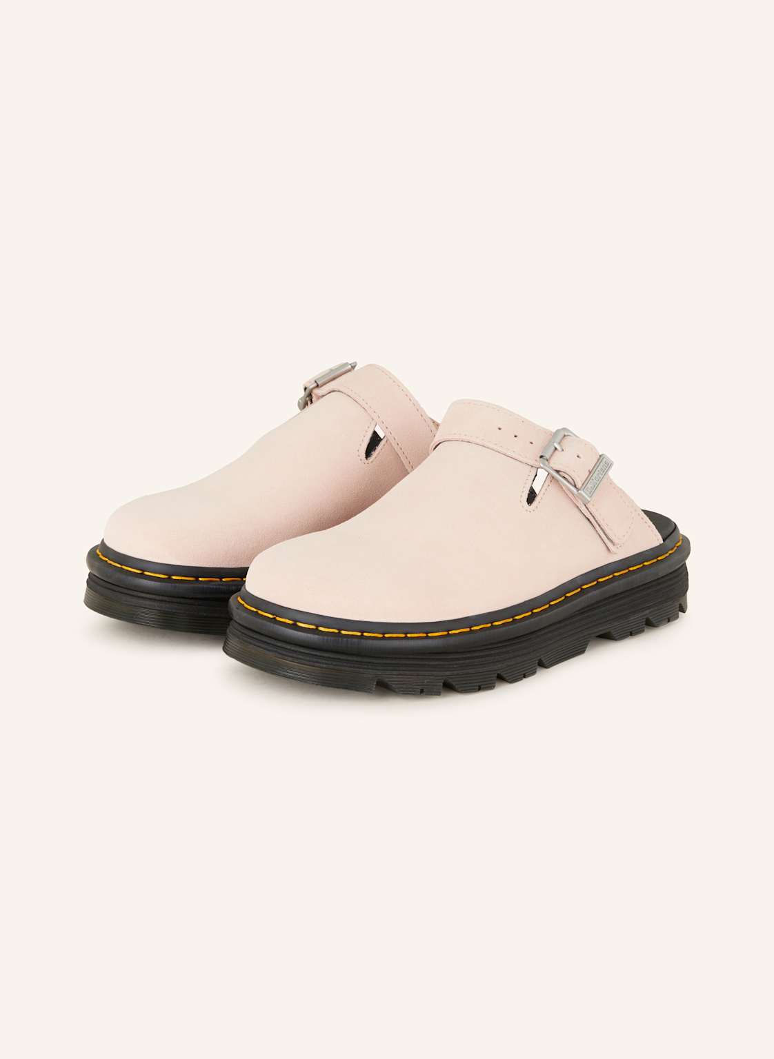 Dr. Martens Mules Zebzag rosa von Dr. Martens