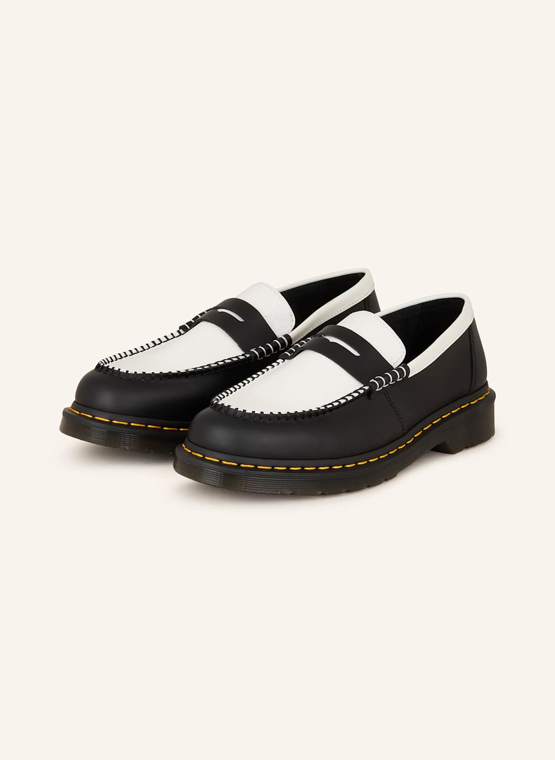 Dr. Martens Penny-Loafer Penton schwarz von Dr. Martens