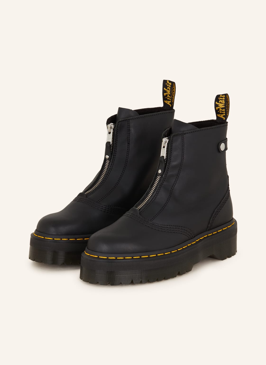 Dr. Martens Plateau-Boots Jetta schwarz von Dr. Martens