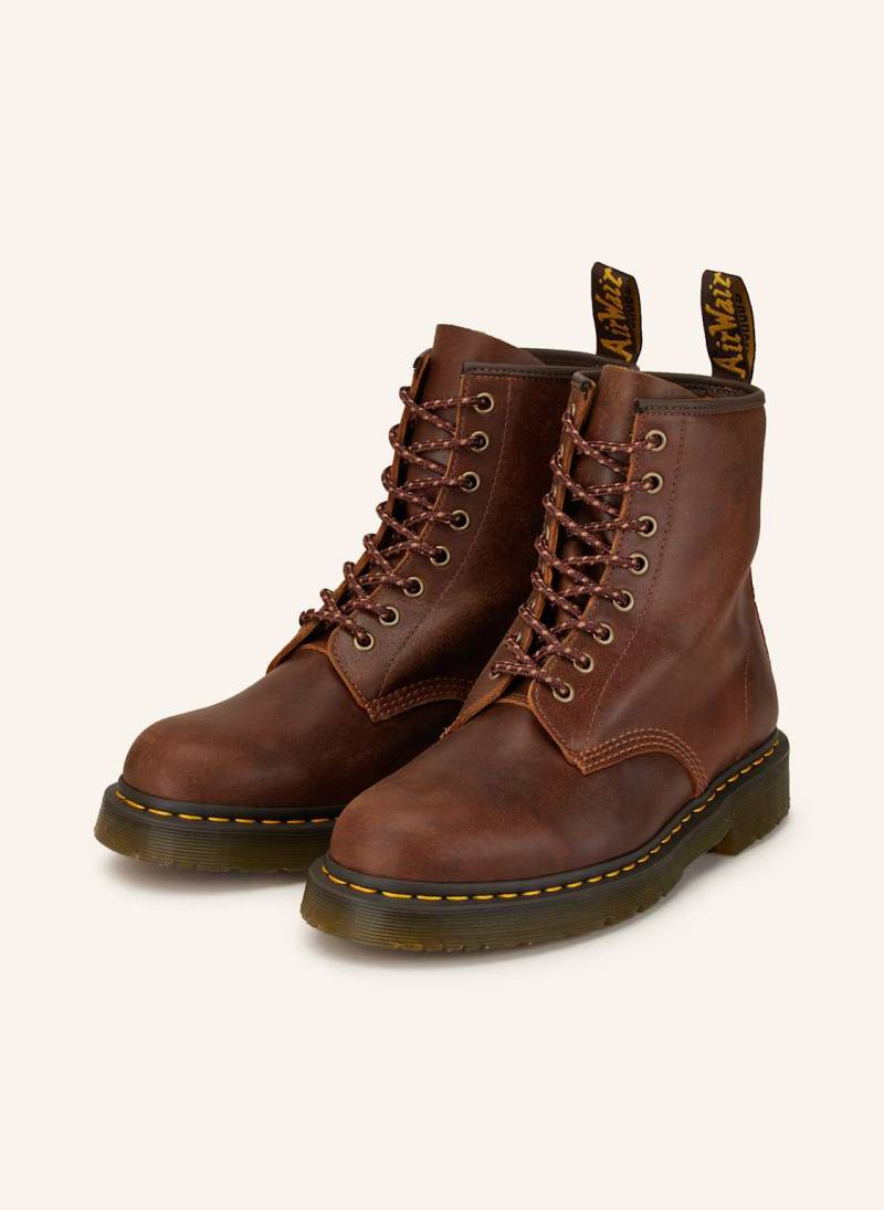 Dr. Martens Schnürboots 1460 Sr 8 Eye braun von Dr. Martens