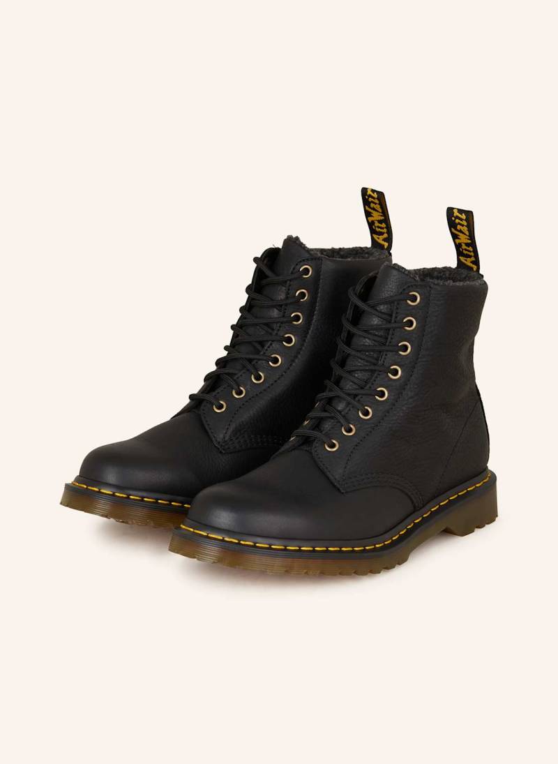 Dr. Martens Schnürboots Grizzly schwarz von Dr. Martens