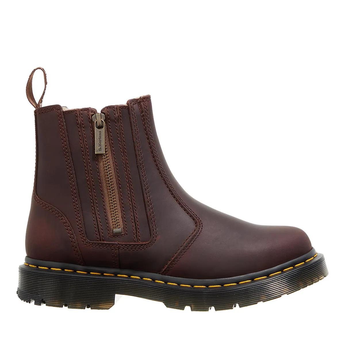 Dr. Martens Stiefel & Boots - 2976 Alyson w/zips - Gr. 36 (EU) - in Braun - für Damen von Dr. Martens