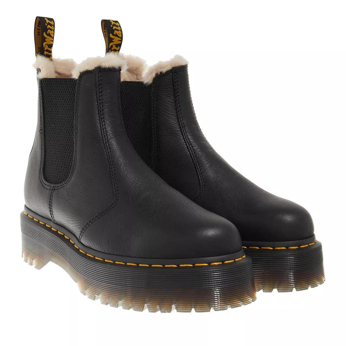 Dr. Martens Stiefel & Boots - 2976 Quad FL - Gr. 42 (EU) - in Schwarz - für Damen von Dr. Martens