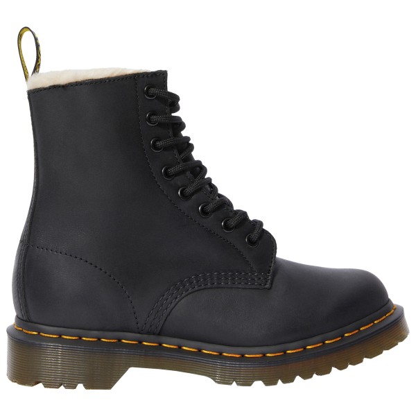 Dr. Martens - Women's 1460 Serena Burnished Wyoming - Winterschuhe Gr 3 schwarz von Dr. Martens