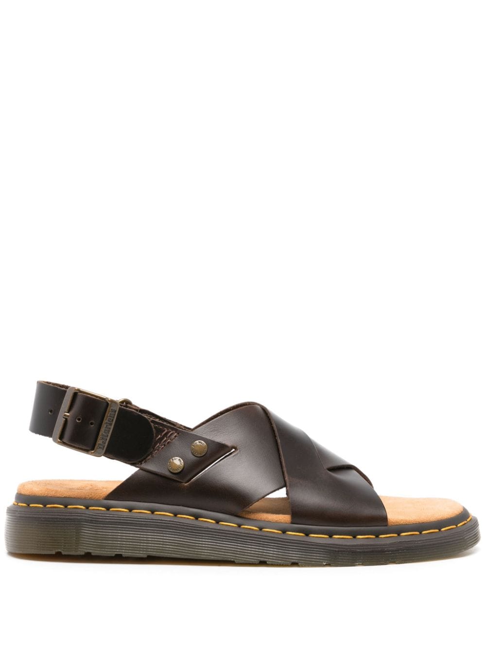 Dr. Martens Zane leather sandals - Brown von Dr. Martens