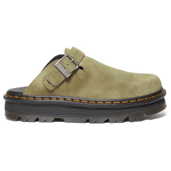 Dr. Martens - Zebzag Mule E H Suede - Sandalen Gr 12 oliv von Dr. Martens