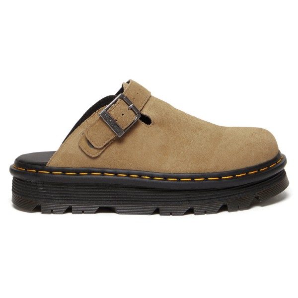 Dr. Martens - Zebzag Mule E H Suede - Sandalen Gr 3 beige/schwarz von Dr. Martens