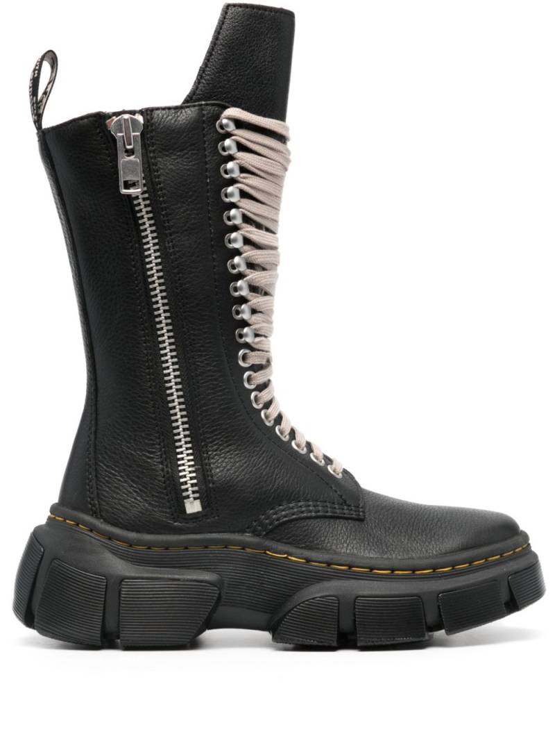 Dr. Martens x Rick Owens 1918 leather boots - Black von Dr. Martens