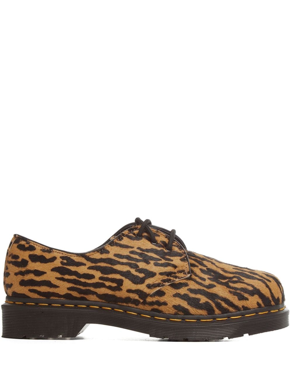 Dr. Martens x Wacko Maria 1461 leopard-print oxford shoes - Brown von Dr. Martens