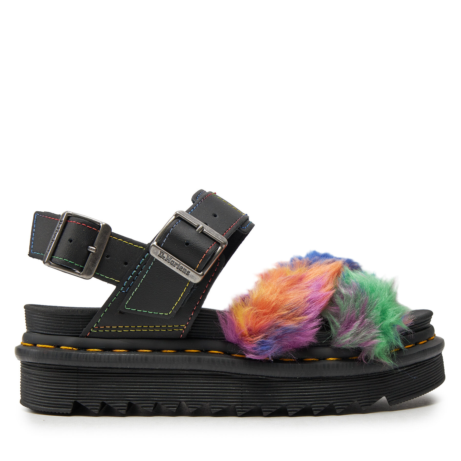 Sandalen Dr. Martens Voss II Fluffy 27348889 Bunt von Dr. Martens