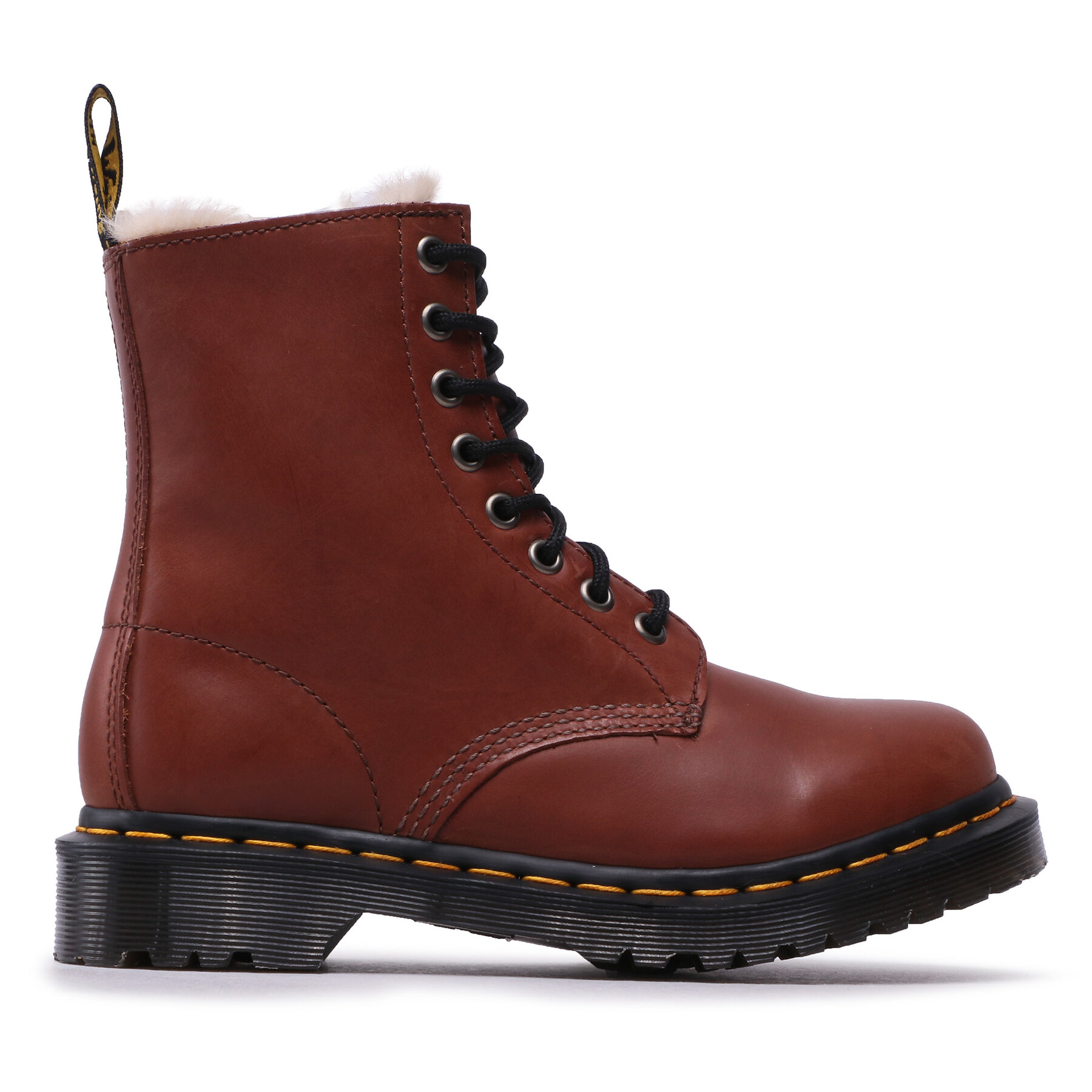 Schnürstiefel Dr. Martens 1460 Serena 27782225 Braun von Dr. Martens