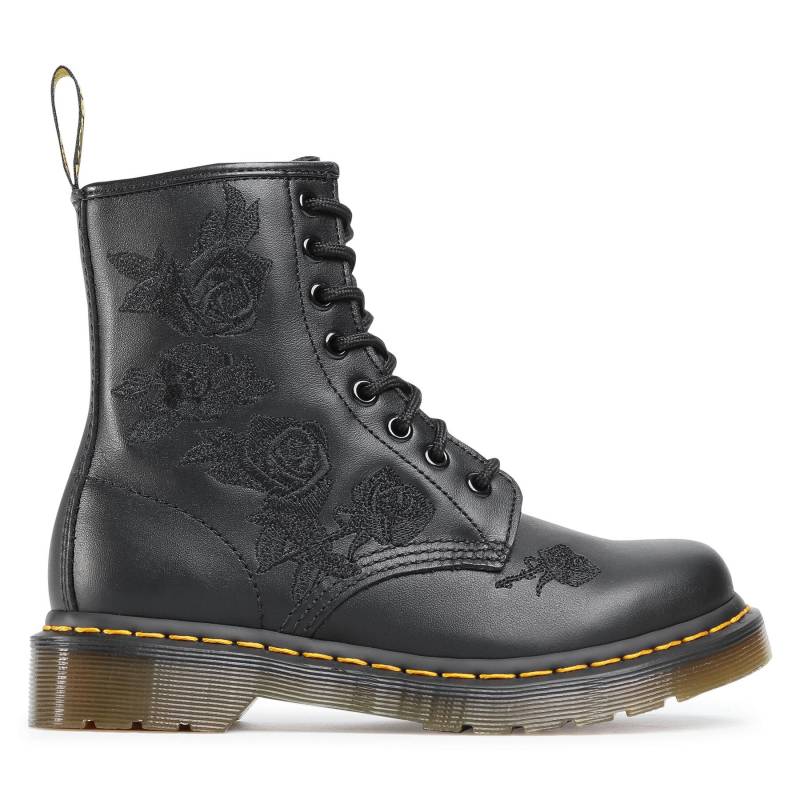 Schnürstiefel Dr. Martens 1460 Vonda Mono 24985001 Schwarz von Dr. Martens