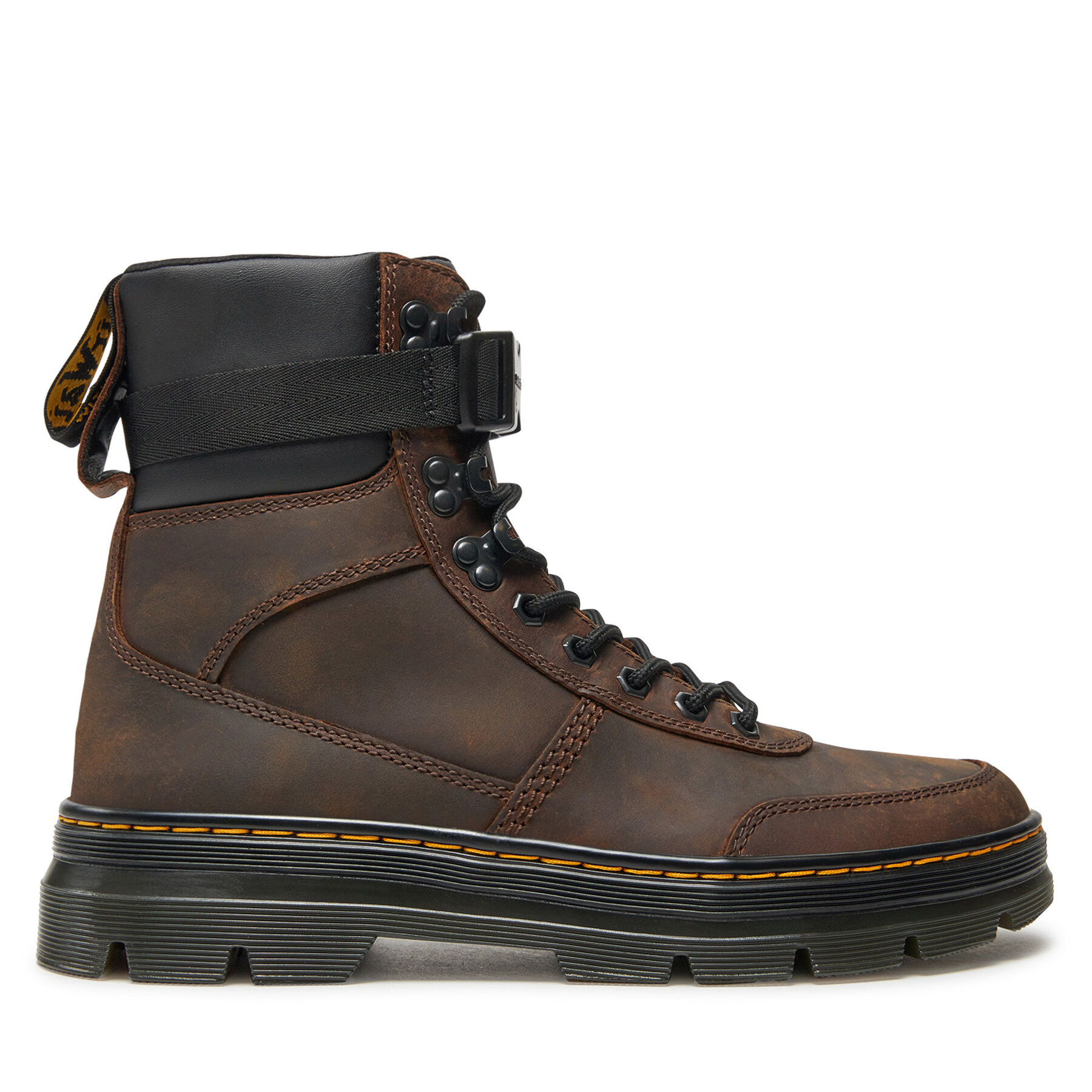 Schnürstiefel Dr. Martens Combs Tech Leather 27804201 Braun von Dr. Martens