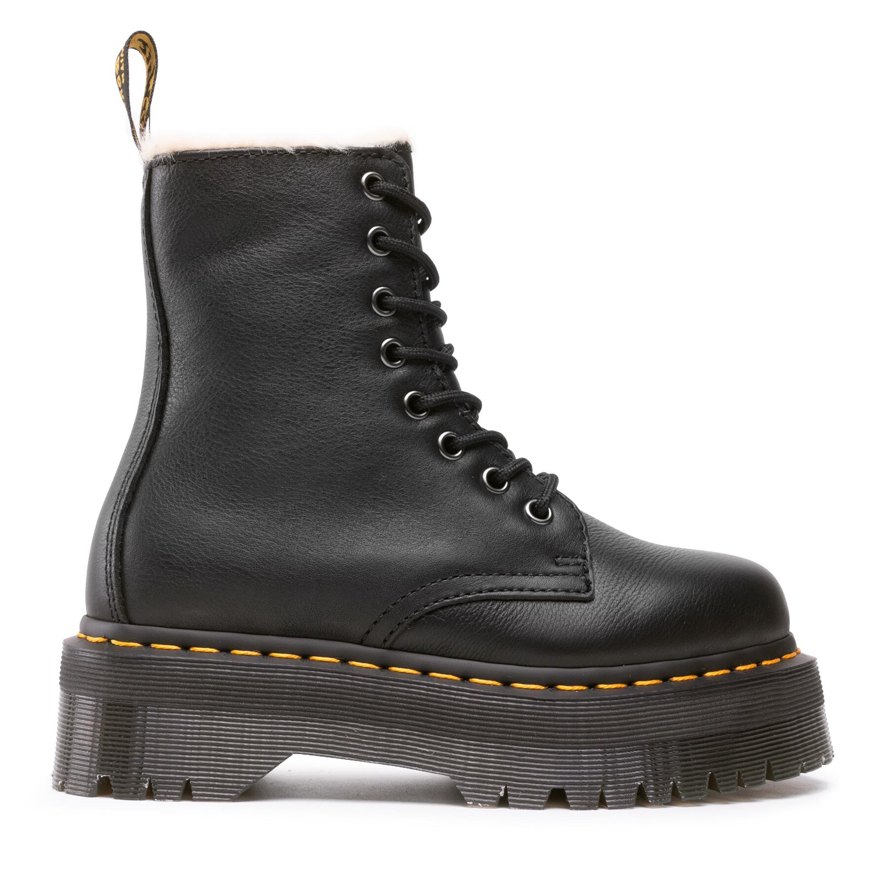 Schnürstiefel Dr. Martens Jadon Fl 25637001 Schwarz von Dr. Martens