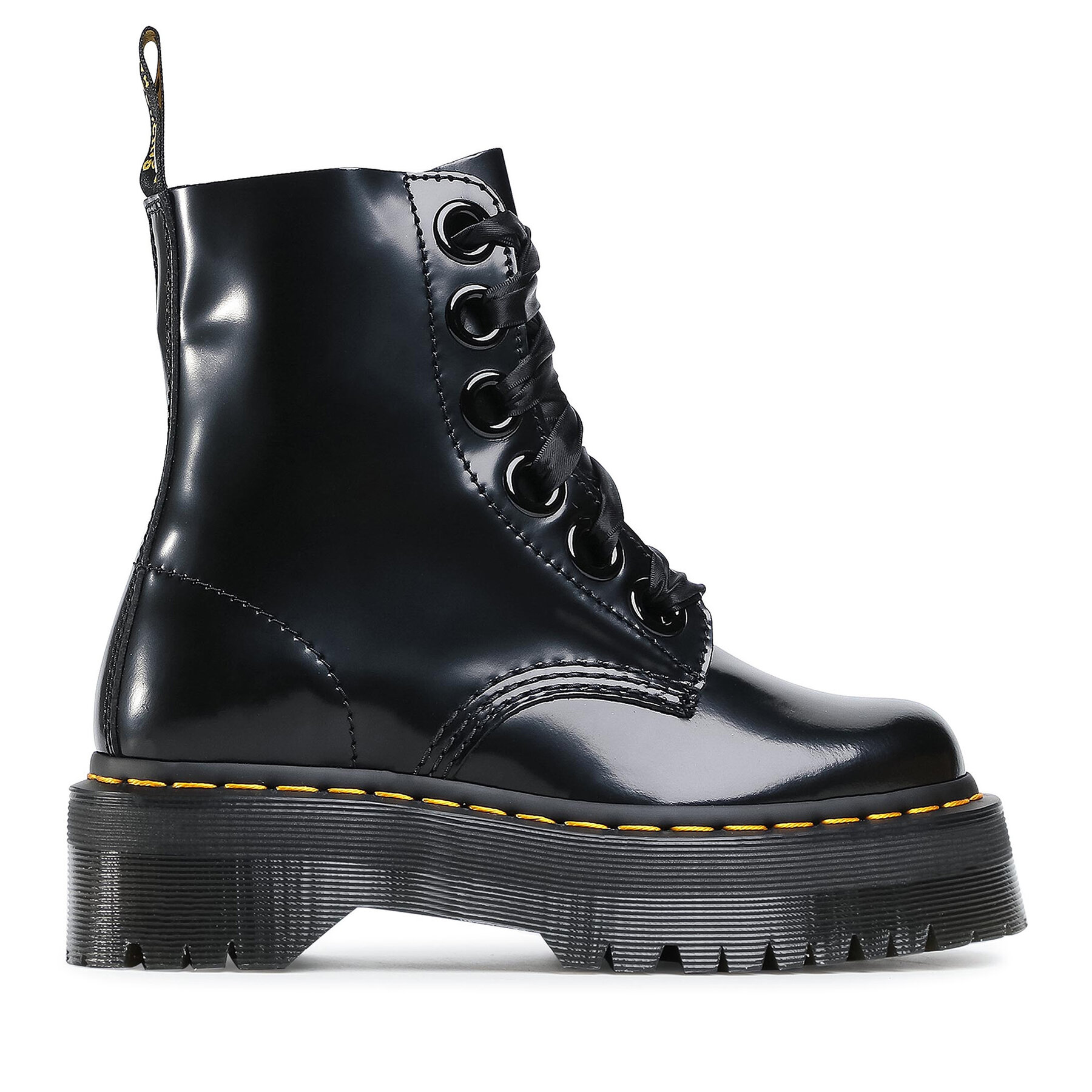 Schnürstiefel Dr. Martens Molly 24861001 Schwarz von Dr. Martens