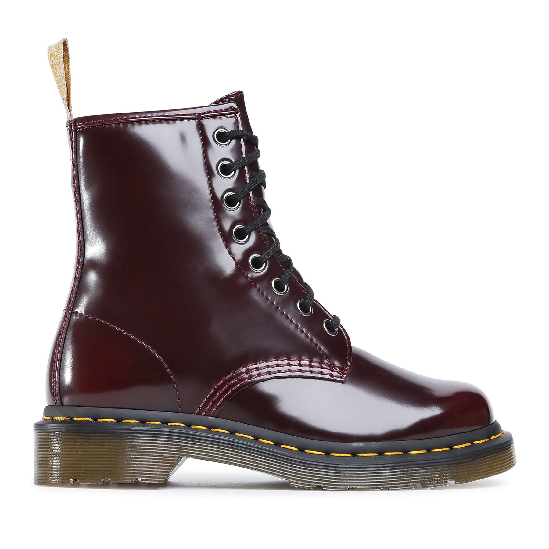 Schnürstiefel Dr. Martens Vegan 1460 23756600 Dunkelrot von Dr. Martens