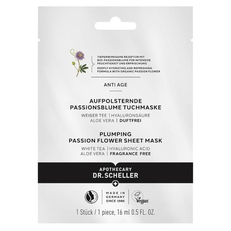 Dr. Scheller  Dr. Scheller Aufpolsternde Passionsblume tuchmaske 16.0 ml von Dr. Scheller