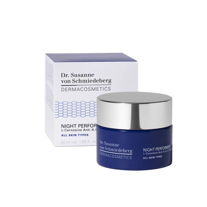 Dr. Susanne von Schmiedeberg L-Carnosine Dr. Susanne von Schmiedeberg L-Carnosine Night Performer Anti-A.G.E. antiaging_pflege 50.0 ml von Dr. Susanne von Schmiedeberg