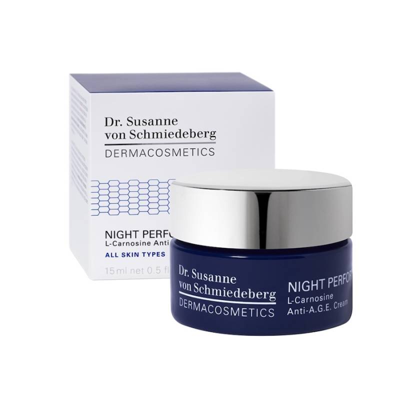 Dr. Susanne von Schmiedeberg  Dr. Susanne von Schmiedeberg Night Performer L-Carnosine Anti-A.G.E. Cream nachtcreme 15.0 ml von Dr. Susanne von Schmiedeberg