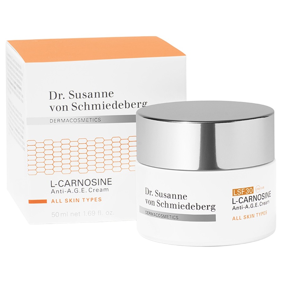 Dr. Susanne von Schmiedeberg  Dr. Susanne von Schmiedeberg L-Carnosine Anti-A.G.E. Cream LSF 30 antiaging_pflege 50.0 ml von Dr. Susanne von Schmiedeberg