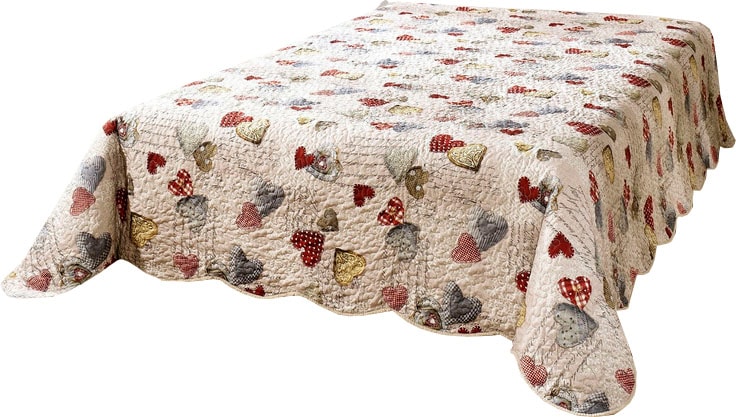 Dreams Tagesdecke »Tagesdecke Herz«, mit niedlichen Motiven Dreams Tagesdecke »Tagesdecke Herz«, mit niedlichen Motiven von Dreams
