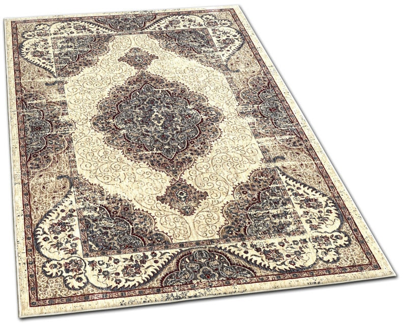 Dreams Teppich »Jaquard Ornament«, rechteckig, Kurzflor, Orient-Optik, Wohnzimmer von Dreams