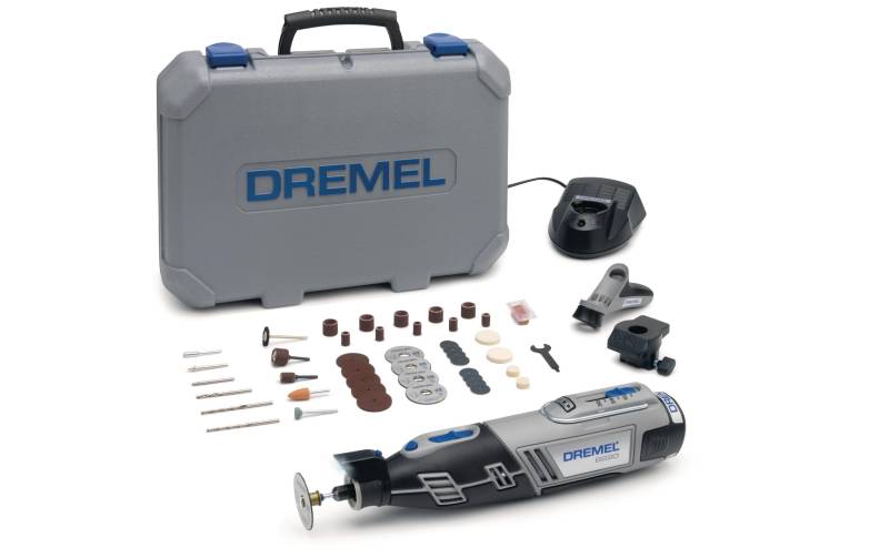 DREMEL Elektro-Multifunktionswerkzeug »8220-2/45«, Bohren; Drehzahlvorwahl; Fräsen; LED-Arbeitsleuchte; Sägen; Schleifen von Dremel