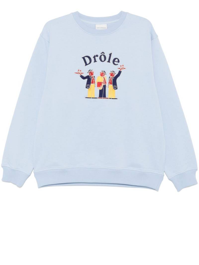 Drôle De Monsieur Crillon sweater - Blue von Drôle De Monsieur