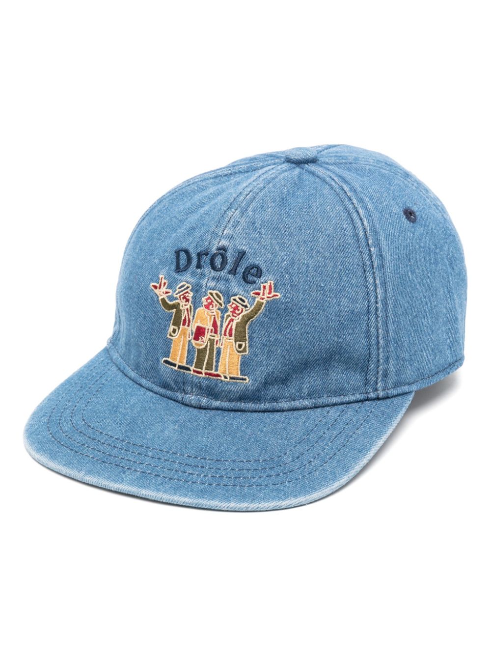 Drôle De Monsieur La Casquette Crillon cap - Blue von Drôle De Monsieur