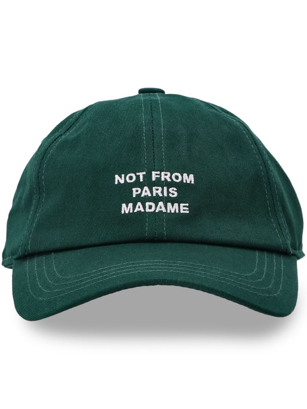 Drôle De Monsieur Slogan cap - Green von Drôle De Monsieur