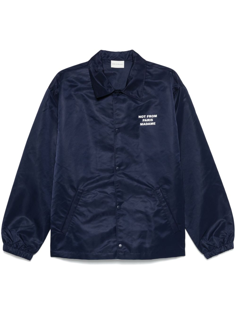 Drôle De Monsieur La Veste Slogan jacket - Blue von Drôle De Monsieur