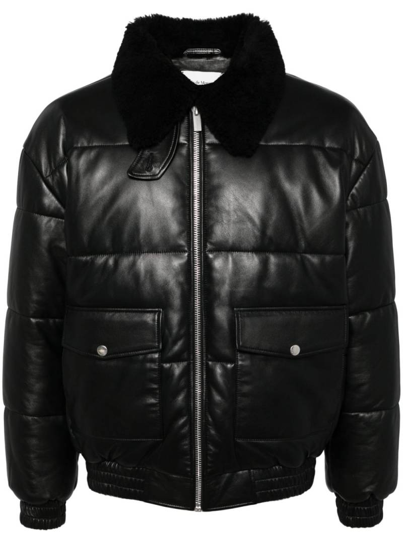 Drôle De Monsieur Le Blouson leather jacket - Black von Drôle De Monsieur