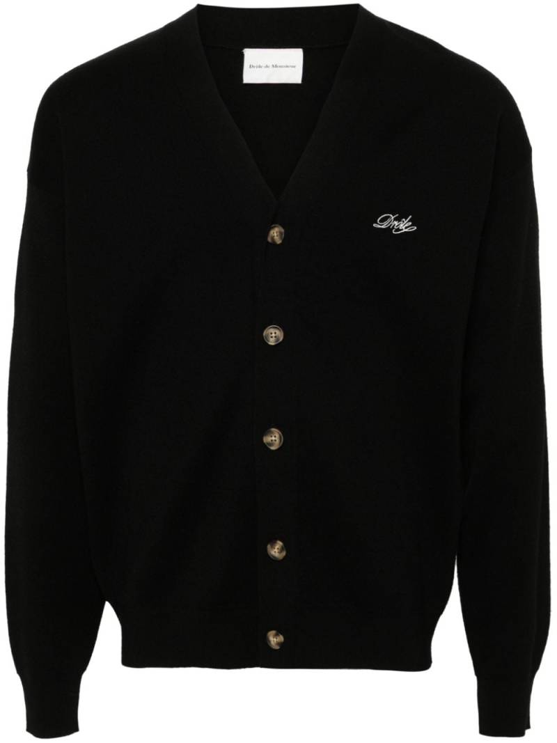 Drôle De Monsieur Le Cardigan Drôle top - Black von Drôle De Monsieur