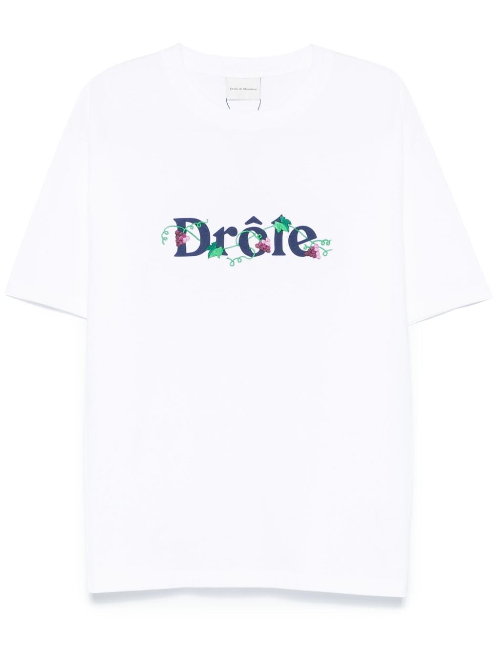 Drôle De Monsieur Le Raisin T-shirt - White von Drôle De Monsieur