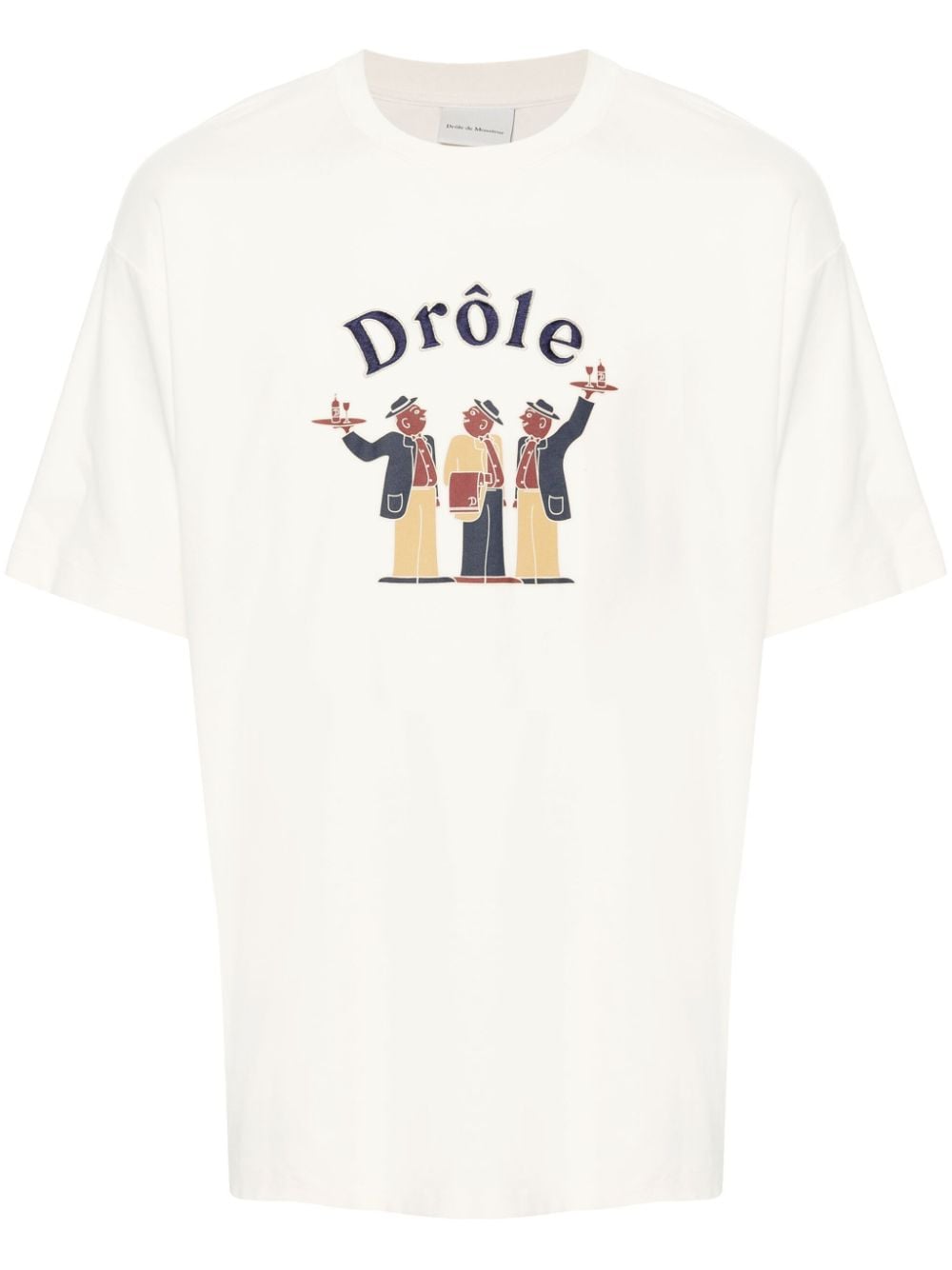 Drôle De Monsieur Le T-shirt Crillon T-shirt - Neutrals von Drôle De Monsieur