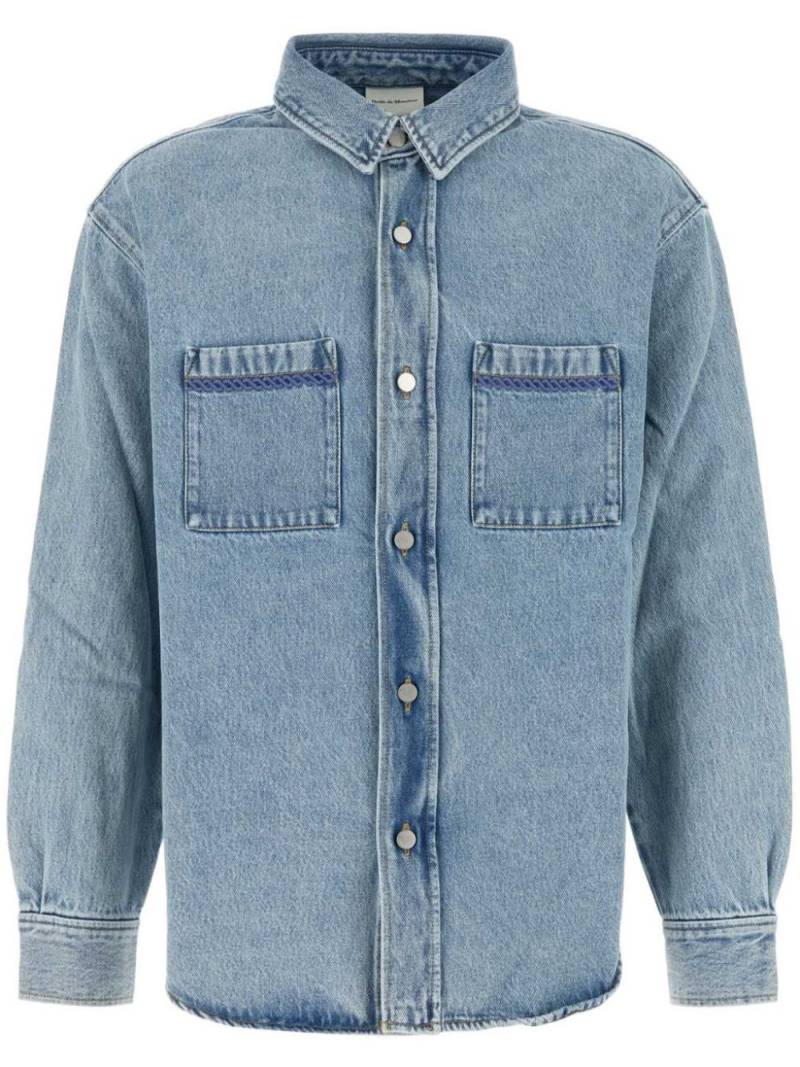 Drôle De Monsieur denim shirt - Blue von Drôle De Monsieur