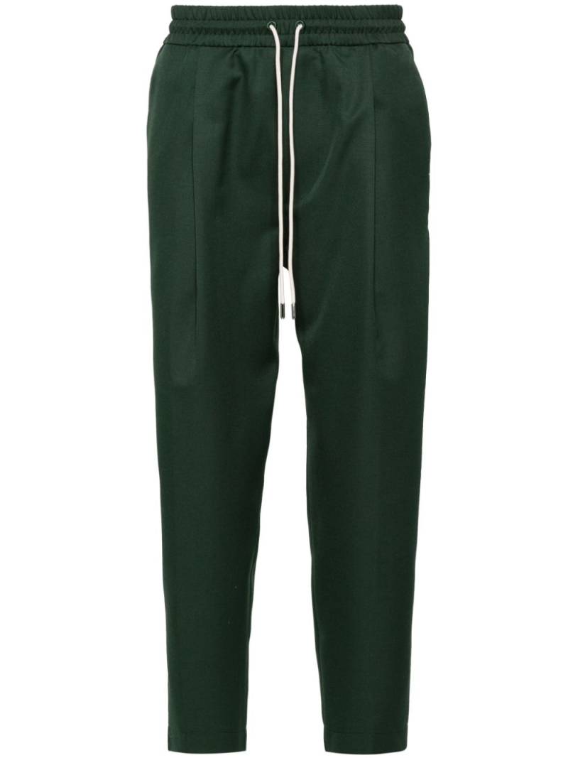 Drôle De Monsieur drawstring-waist cropped trousers - Green von Drôle De Monsieur