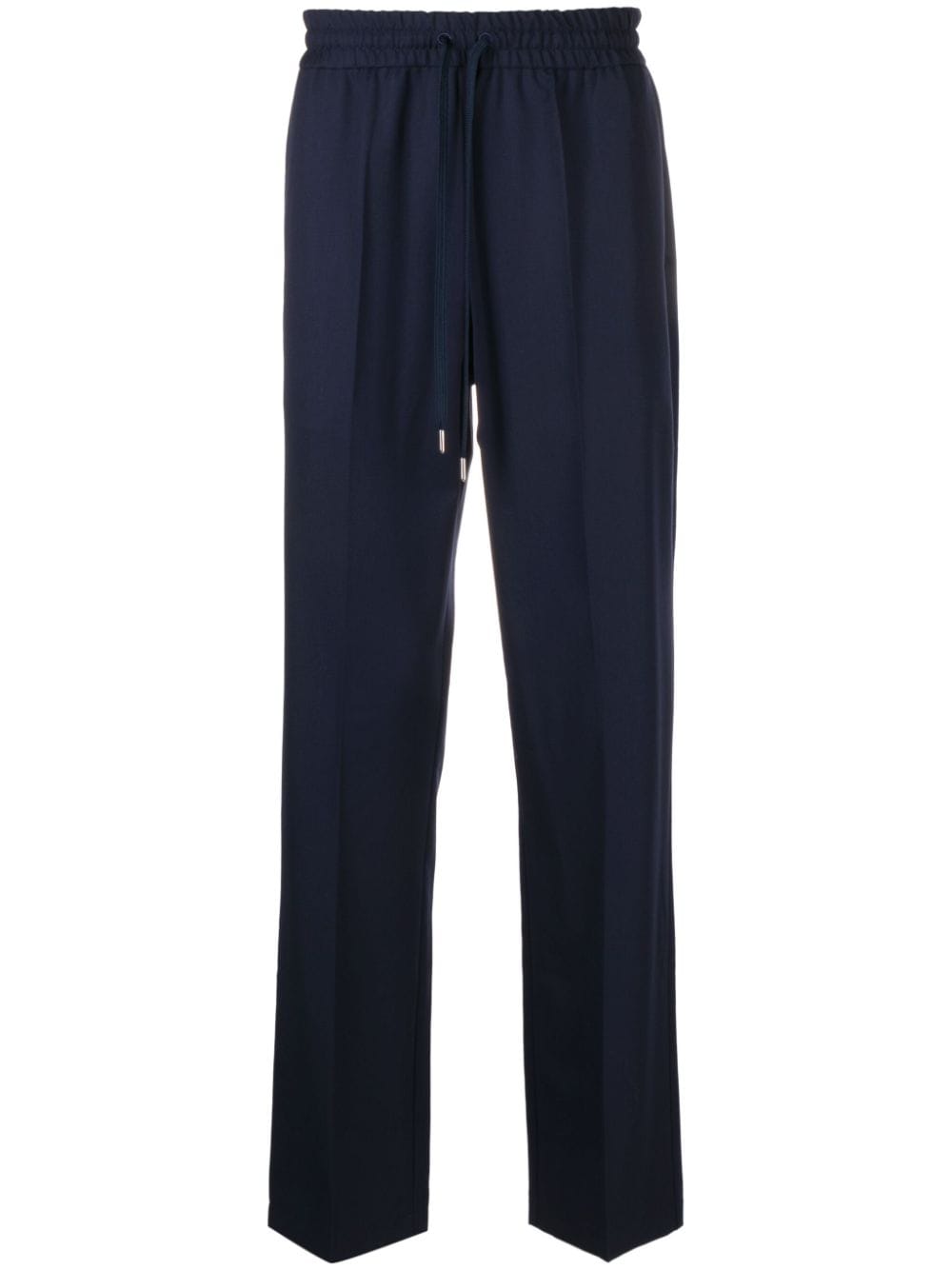 Drôle De Monsieur drawstring-waist straight-leg trousers - Blue von Drôle De Monsieur